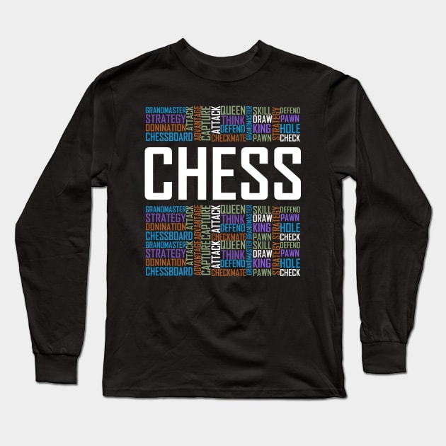 Chess Long Sleeve T-Shirt by animericans